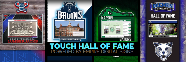 Interactive Hall of fame, Digital hall of fame, Touch hall of fame.