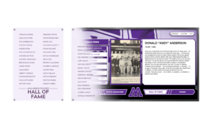 Interactive Hall Of Fame, Interactive Solutions, Wall of Fame, Interactive Wall of Fame, Touch Hall of Fame, Digital Yearbooks, Digitize Yearbooks, Cloud Based Software, Trophy Case Enclosure, Custom Enclosure, Touch Wall, Digital Hall of Fame, Interactive Digital Trophy Case, Sports Awards, Touchscreen, Digital Wall of Fame. Graduation Honors, Championship Team Banners, Veterans Wall of Honor, College Wall of Fame, High School Wall of Fame, College Hall of Fame, High School Hall of Fame, Veterans Hall of Fame, Veterans Wall of Fame, Digital Donor Recognition Wall, Hall of Distinguished Alumni, Digital History Wall, Pioneer High School, Ann Arbor, Ann Arbor Pioneer, Ann Arbor Athletic Department, Ann Arbor Pioneer Athletic Department, Pioneer Athletic Department Michigan, Ann Arbor Hall of Fame Inductees, Pioneer Hall of Fame Inductees, Ann Arbor Pioneer Hall of Fame, Ann Arbor Pioneers, THOF, digital signage, education, college, university, digital signage in school, digital signage in college, digital trophy case, touchscreen digital trophy case, trophy case